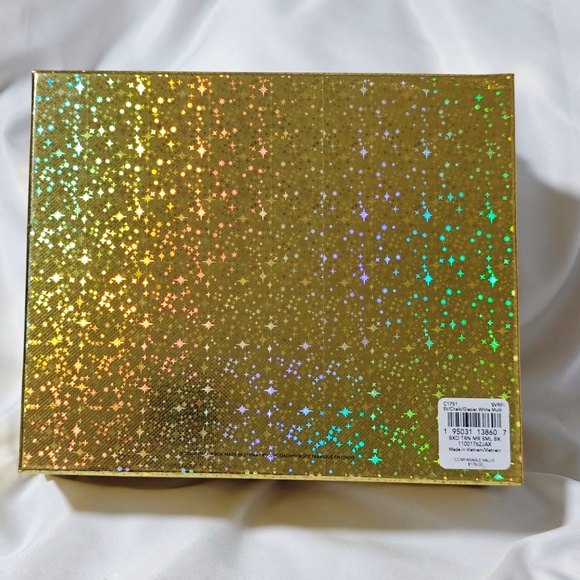 COACH BOXED BOXY COSMETIC CASE & MIRROR BAG CHARM IN SIGNATURE CANVAS WITH TRAIN - Picture 7 of 8